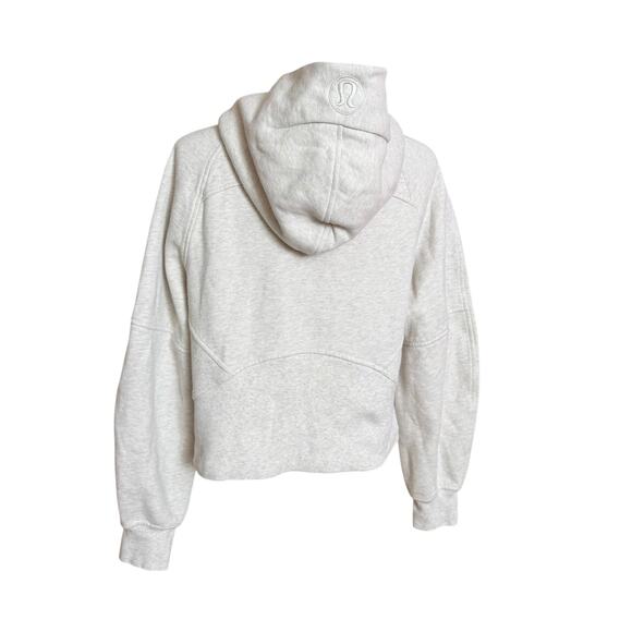 Lululemon Scuba Oversized 1/2 Zip Hoodie Ultra Grey Size XS/S - Picture 7 of 11